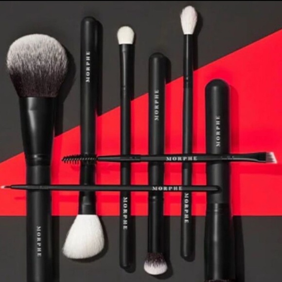 Morphe Cosmetics ~ ‘GET THINGS STARTED’ 8 Piece Brush Collection w/ Pouch ~ NIB